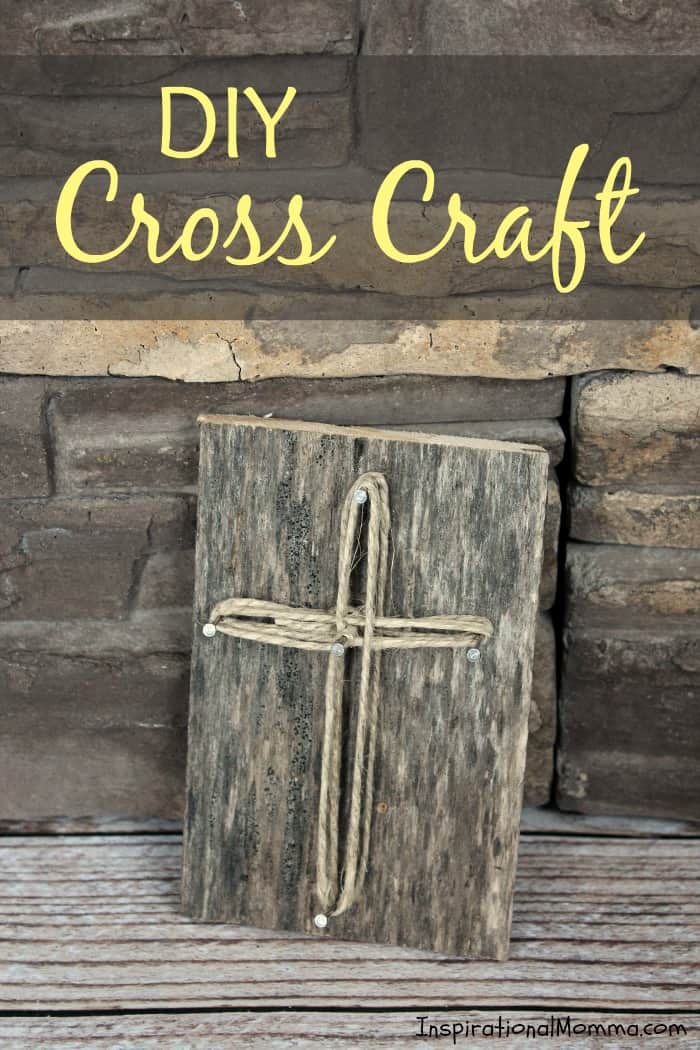 This DIY Cross Craft is simple and very meaningful! It is a symbol of sacrifice, hope, and love. What a perfect project to make with your children!