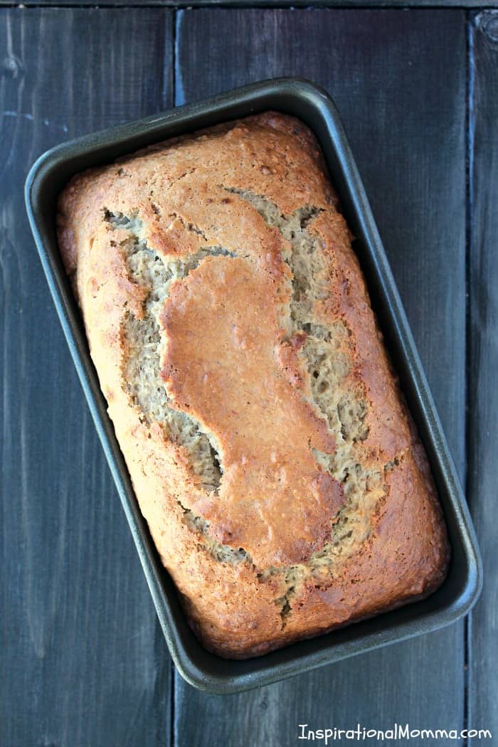 This Homemade Banana Bread is sweet, moist, and absolutely delicious! You must try this simple recipe that will quickly become one of your favorites!