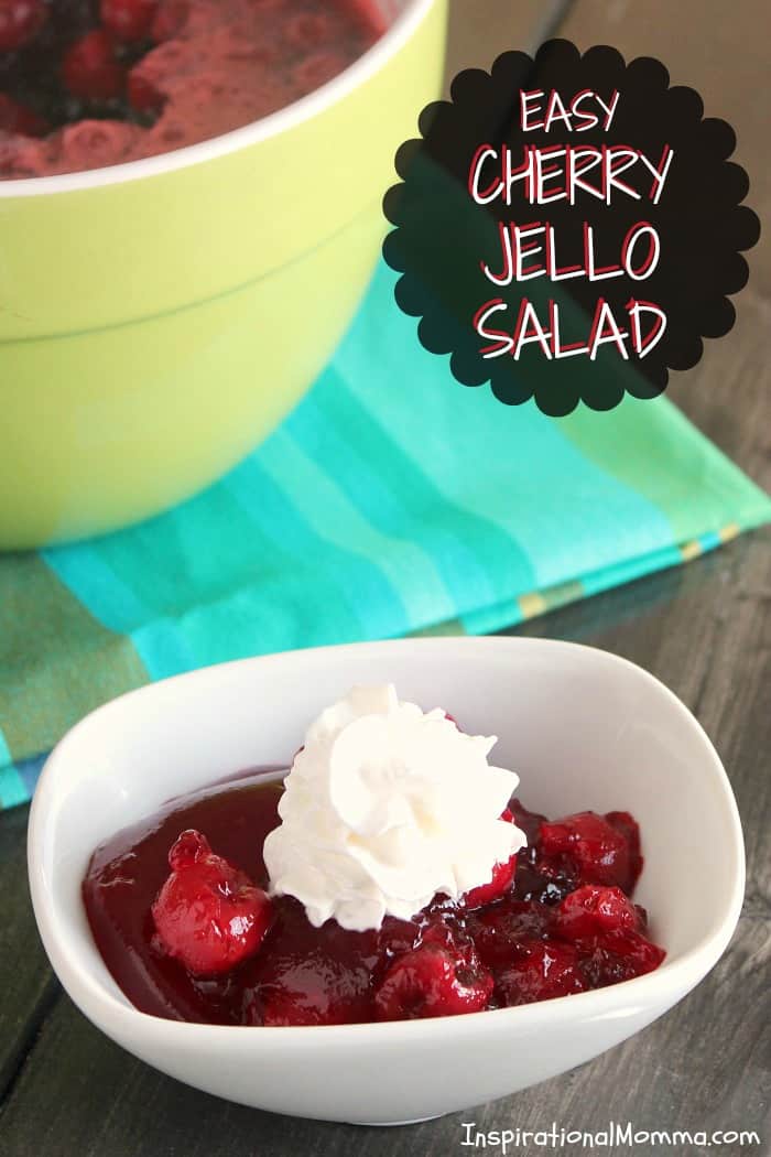 Easy Cherry Jello Salad is simple to make and everyone will enjoy the sweet, satisfying flavors! Absolutely delicious!