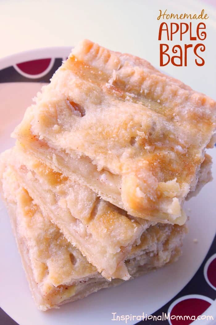 Homemade Apple Bars