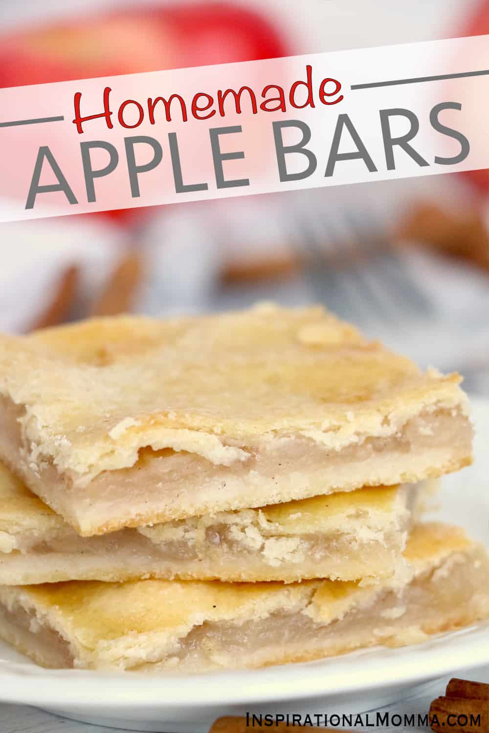 Homemade Apple Bars Feature 3 Inspirational Momma