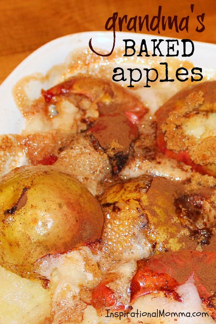 Grandma's Baked Apples