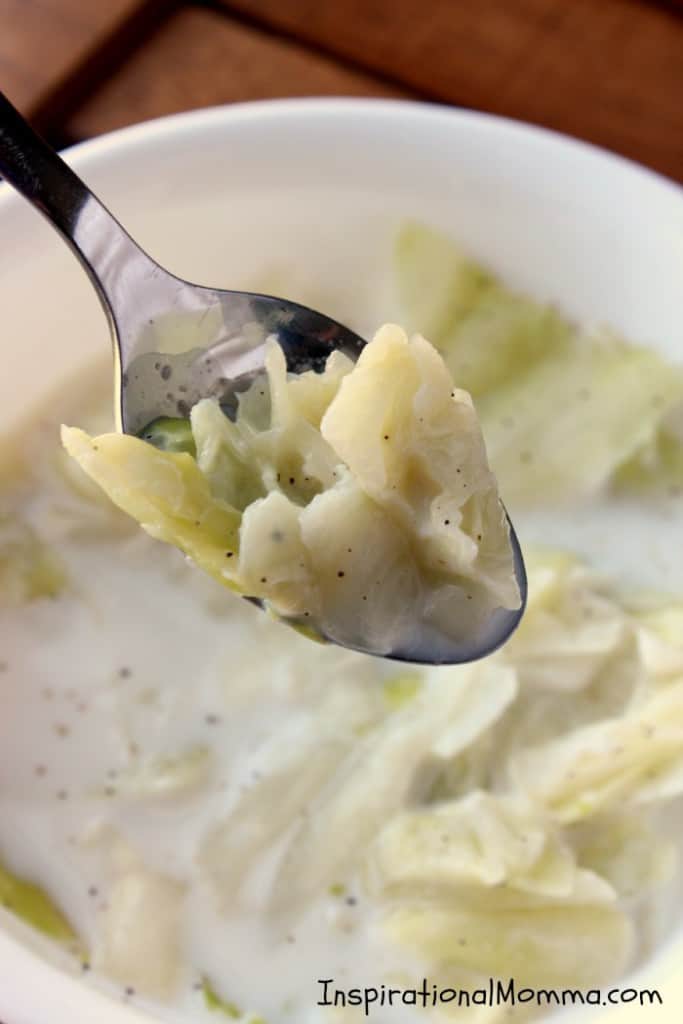 Easy Creamed Cabbage