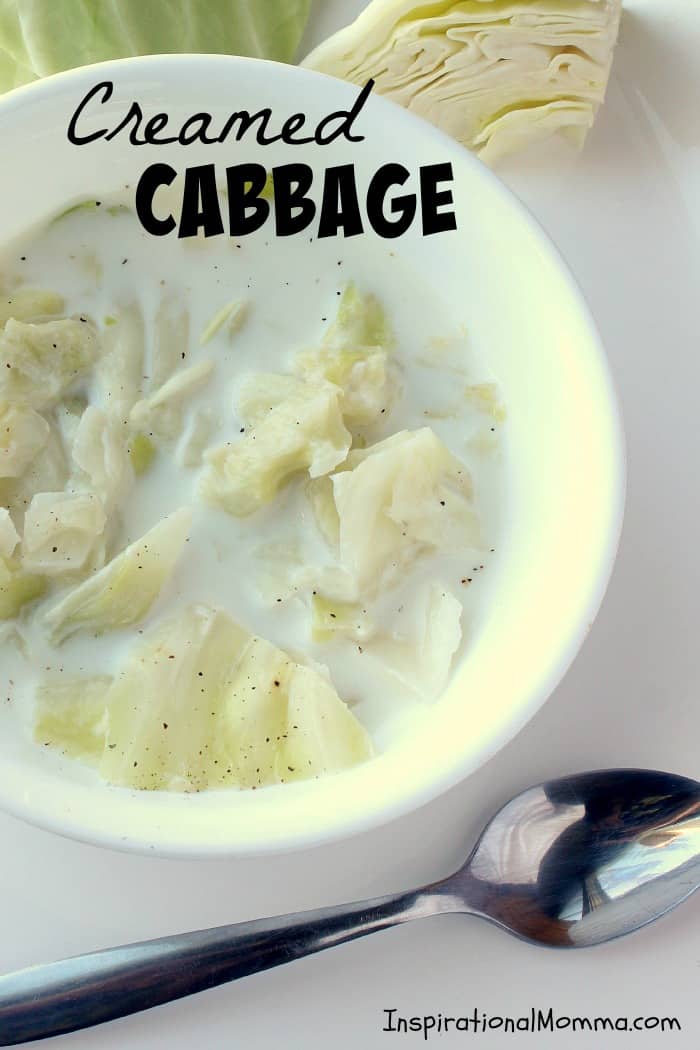 Easy Creamed Cabbage