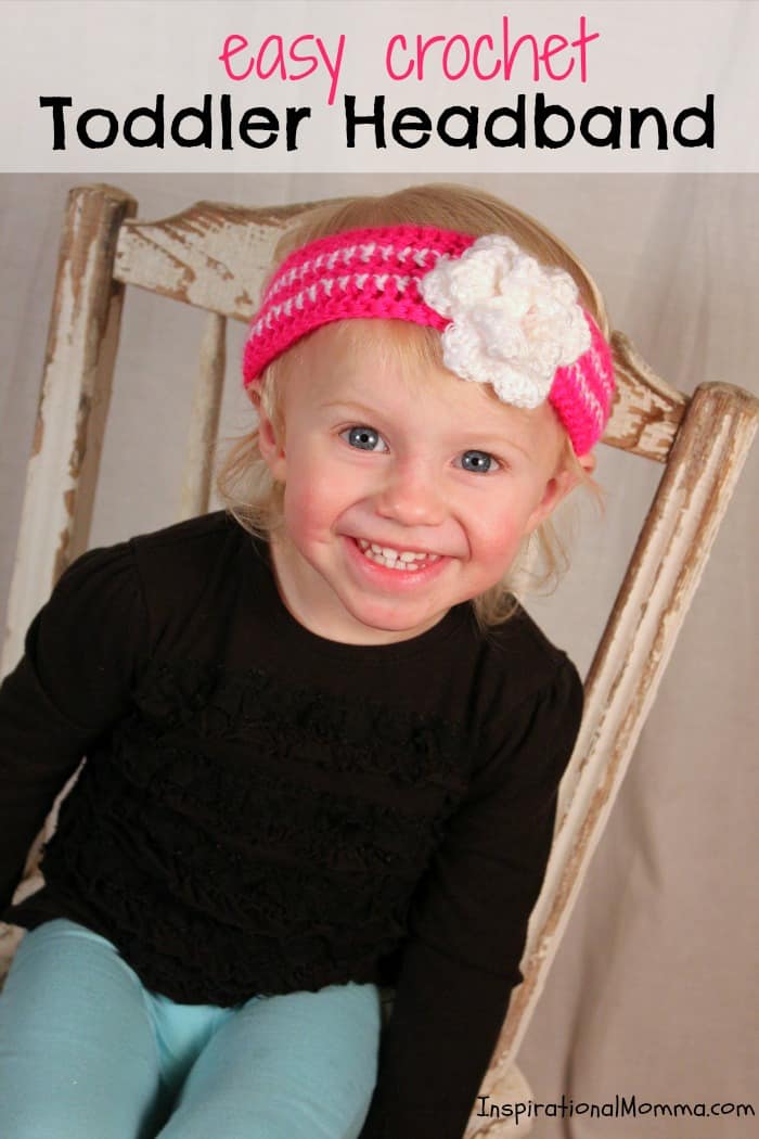 Easy Crochet Toddler Headband