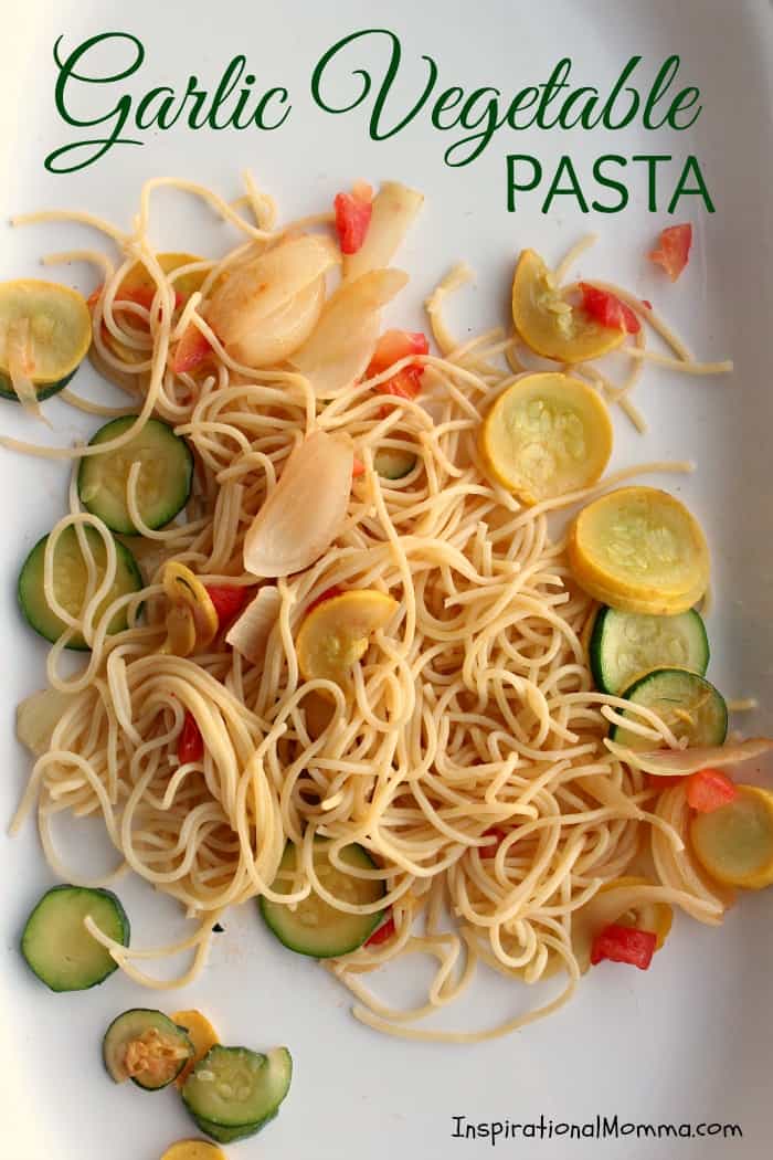 Garlic Vegetable Pasta