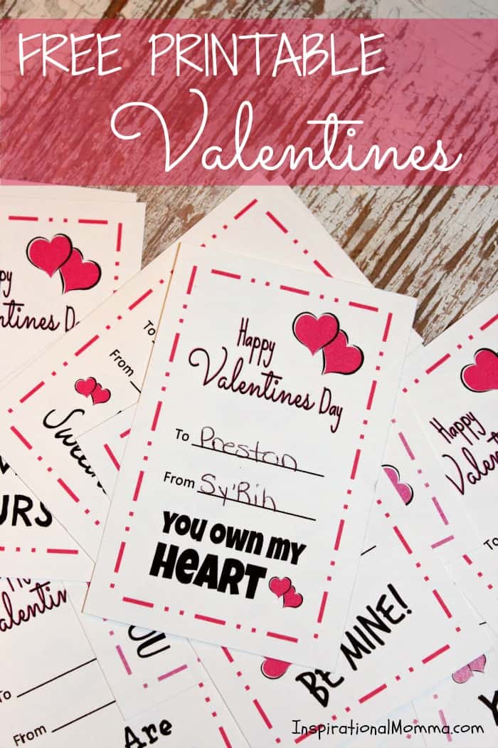 Free Printable Valentines