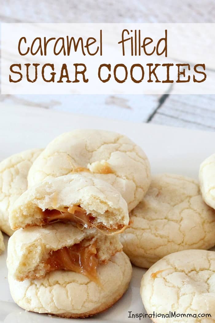 Caramel Filled Sugar Cookies