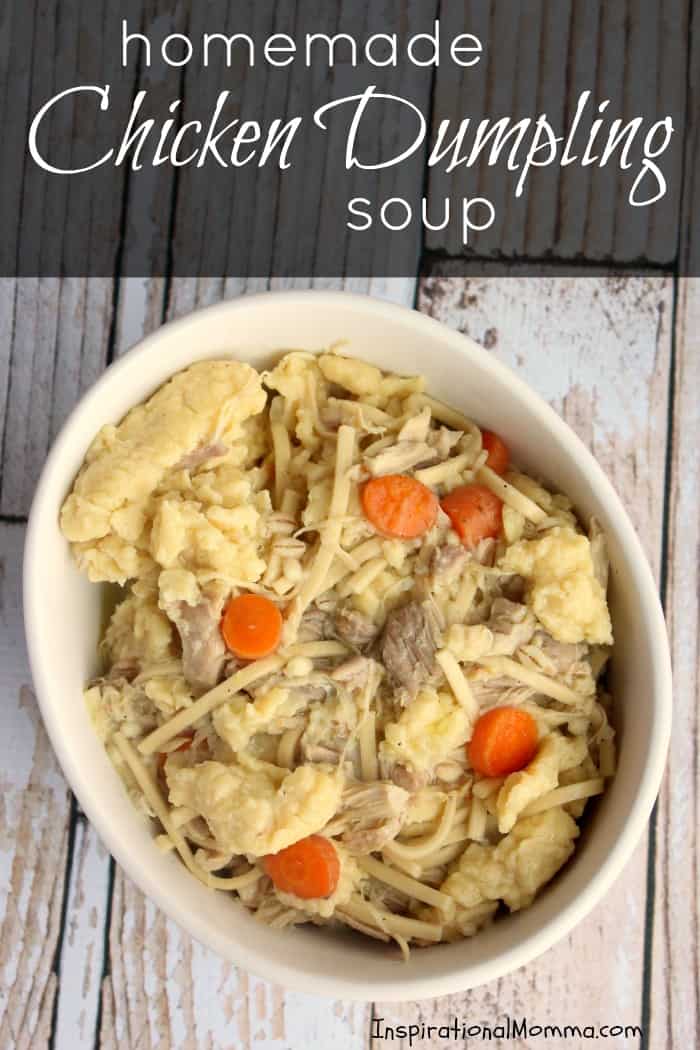 Homemade Chicken Dumpling Soup