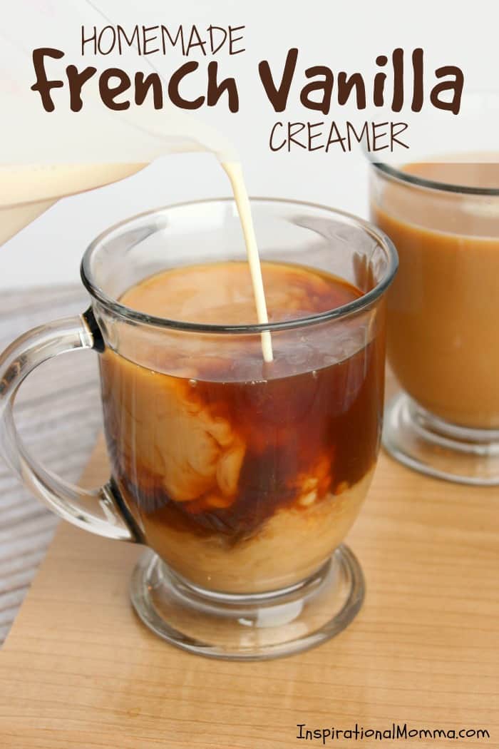 Homemade French Vanilla Creamer