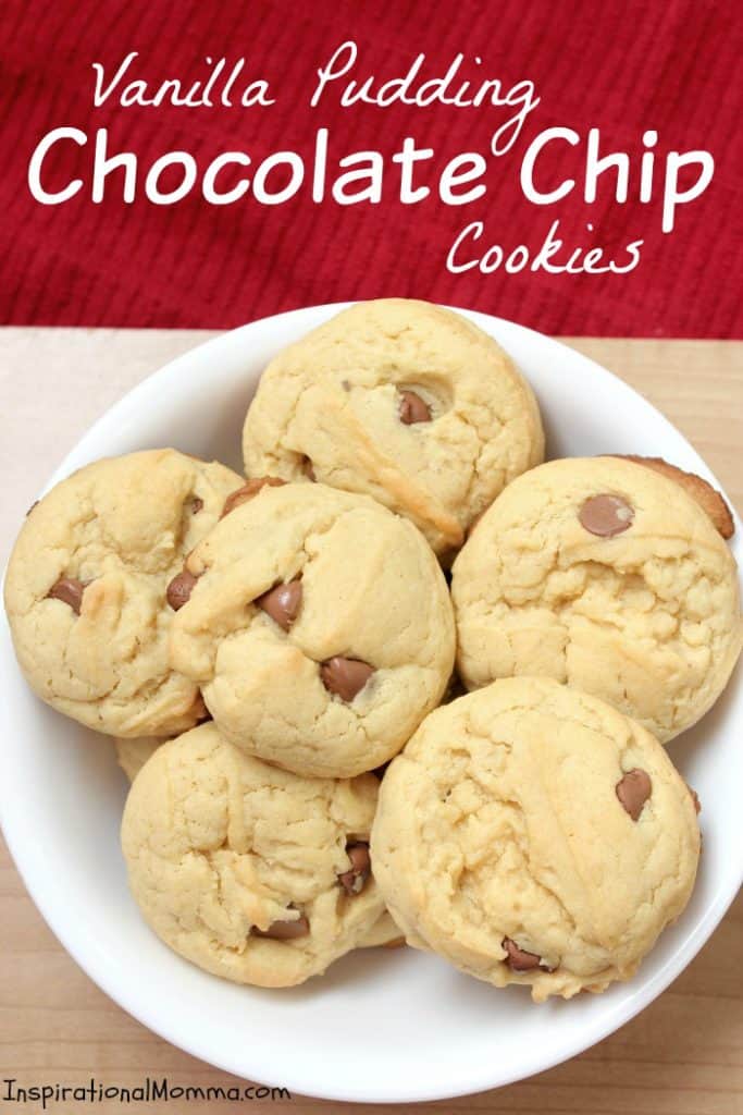 Vanilla Pudding Chocolate Chip Cookies