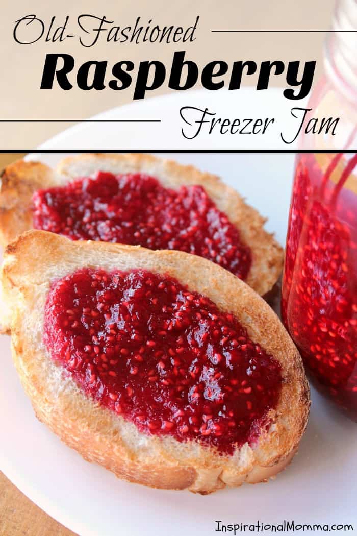 Old-Fashioned Raspberry Freezer Jam