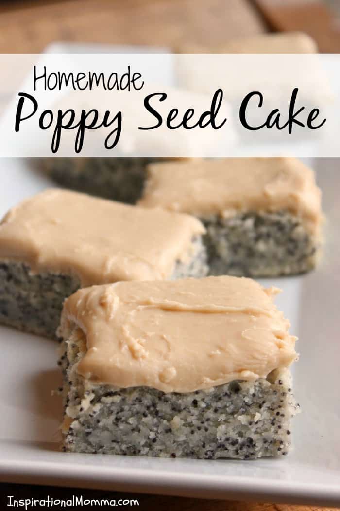 Homemade Poppy Seed Cake