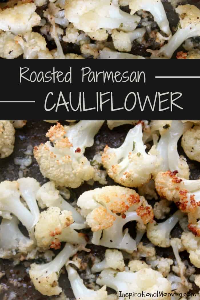 Roasted Parmesan Cauliflower