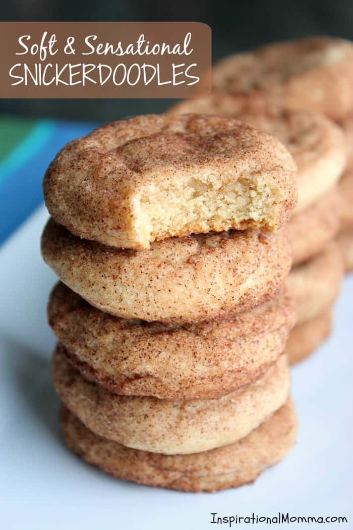 Soft & Sensational Snickerdoodles