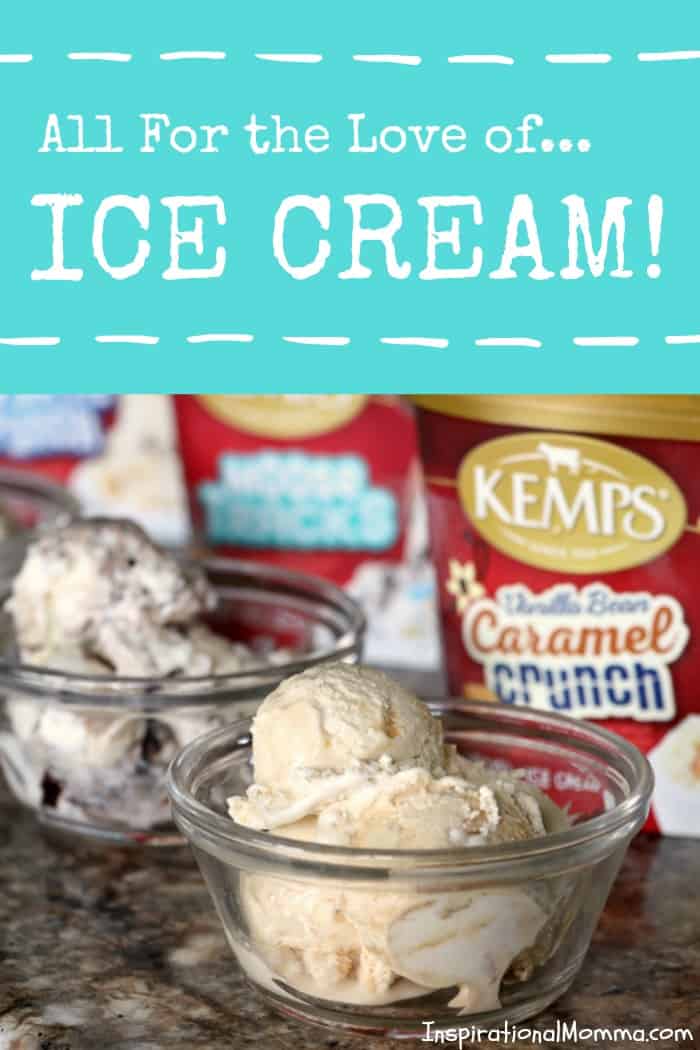 There is nothing better than sweetening your day up with some delicious ice cream! A perfectly easy dessert that everyone loves! #KempsLocallyCrafted