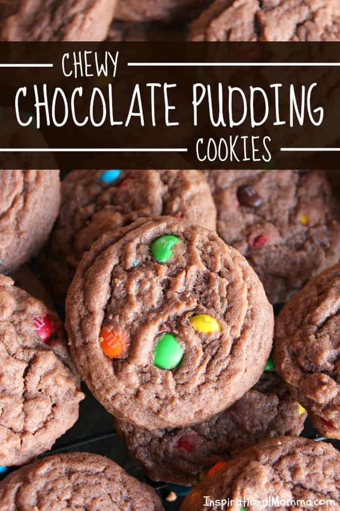 Chewy Chocolate Pudding Cookies