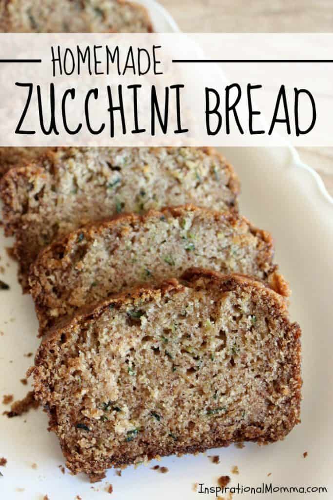 Homemade Zucchini Bread