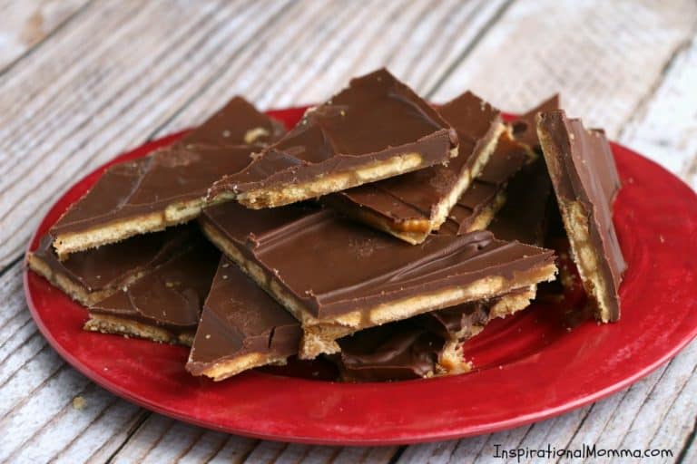 Ritz Cracker Caramel Chocolate Toffee