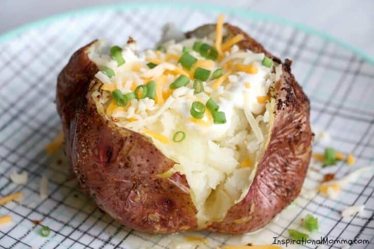 Easy Air Fryer Baked Potatoes