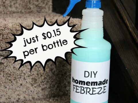 Non-Toxic Homemade Febreze Without Fabric Softener - DIY Febreze Recipe -  The Artisan Life