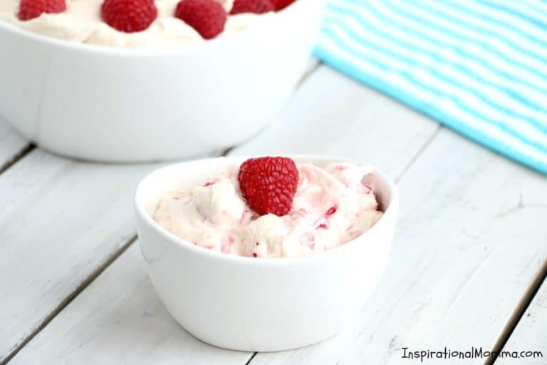 Pudding Yogurt Raspberry Dessert