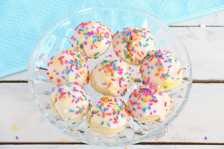 Soft Chewy Confetti Cookies