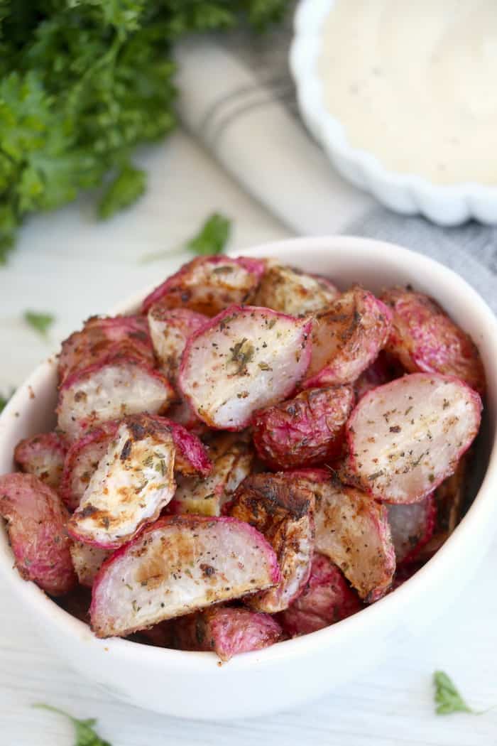 Air Fryer Radish Recipe 6 copy Inspirational Momma