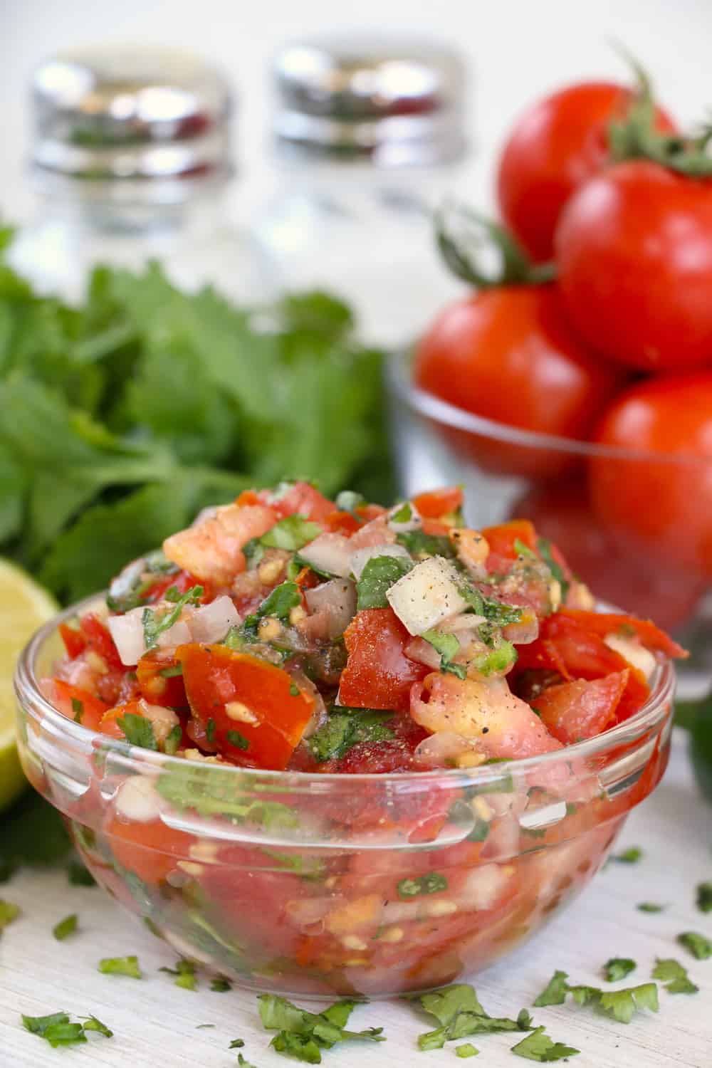 Fresh homemade salsa recipe