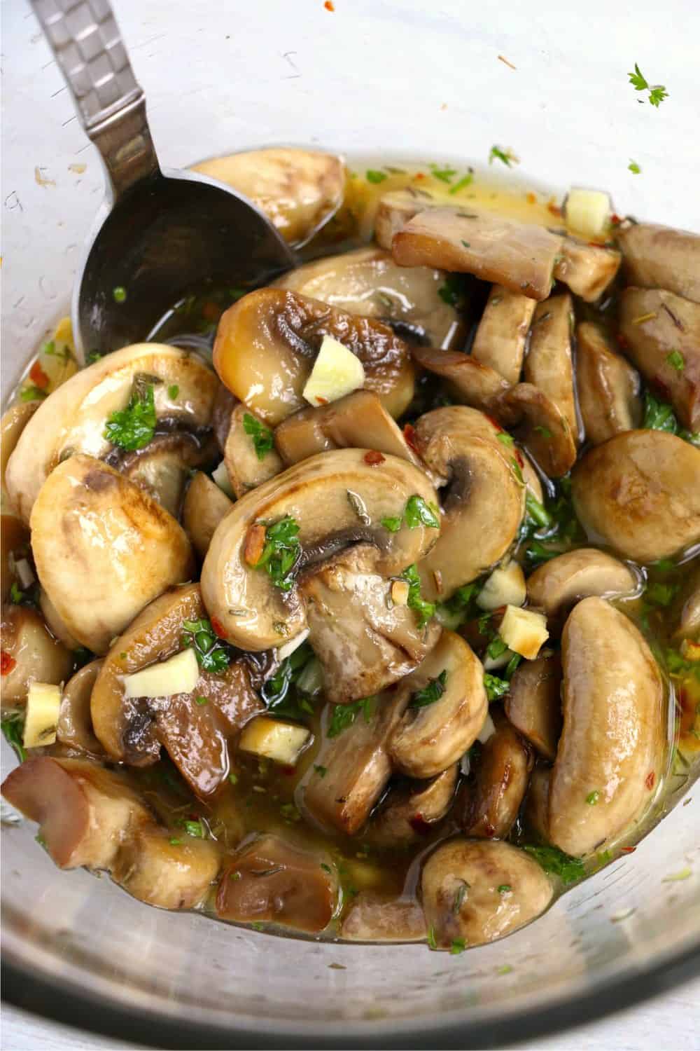 marinated mushrooms recipe