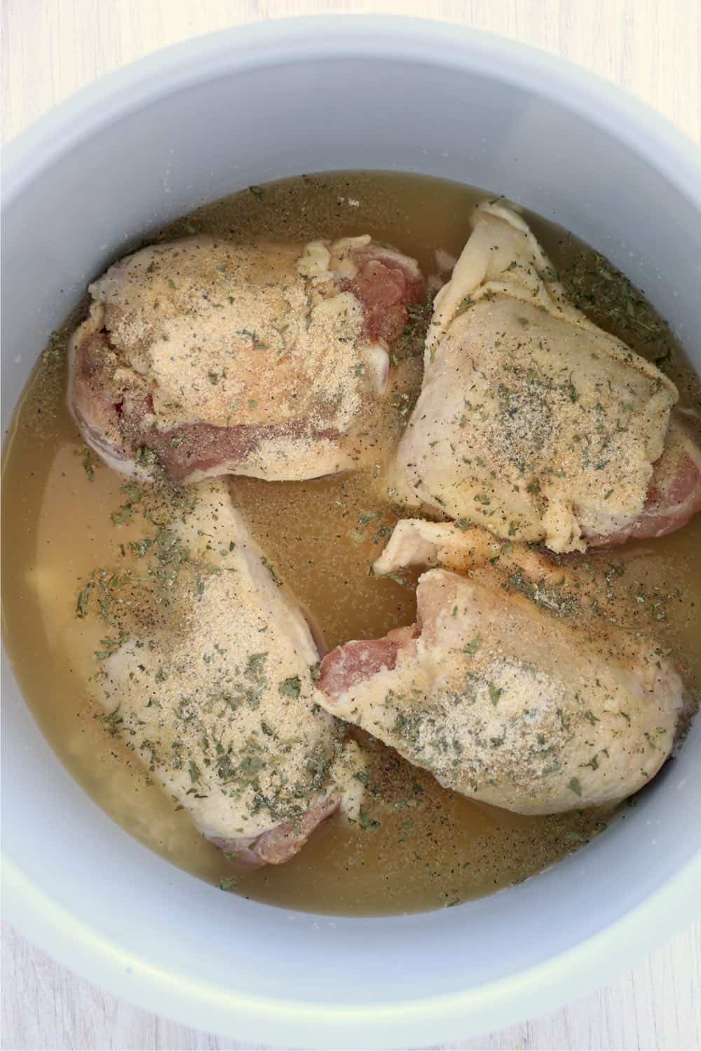 Instant Pot Frozen Chicken and Rice 5 copy Inspirational Momma