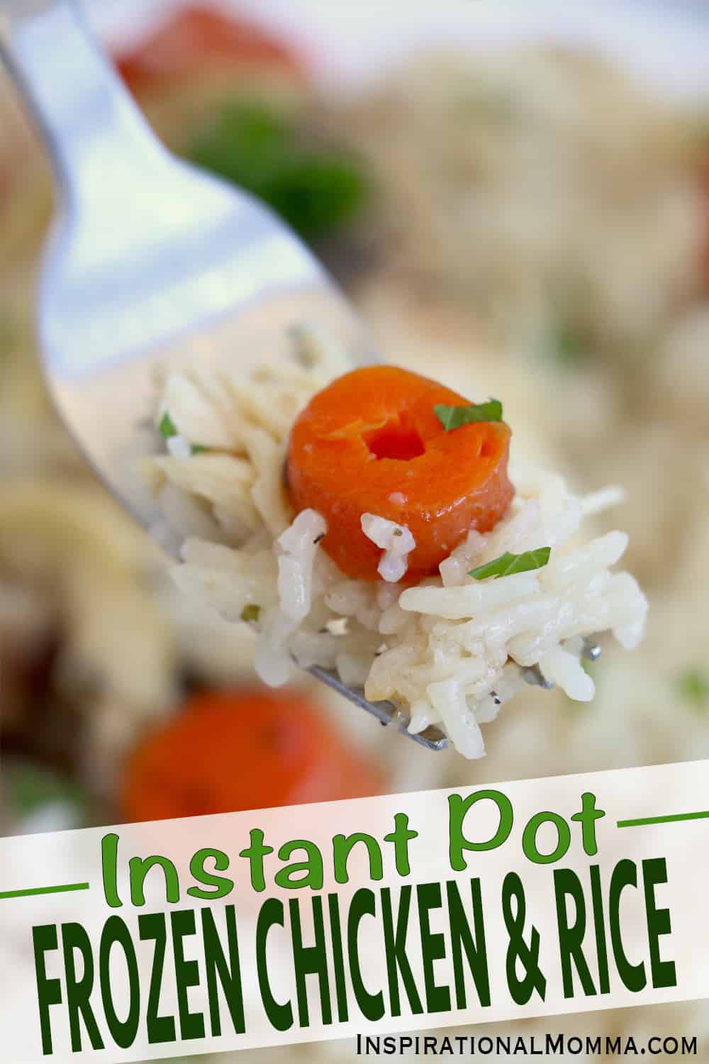Instant Pot Frozen Chicken and Rice Feature 3