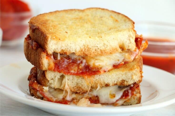 Air Fryer Pizza Grilled Cheese