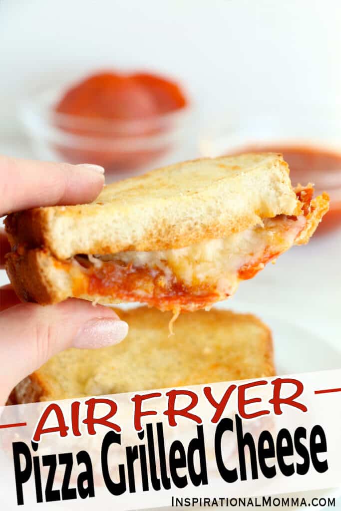 Air Fryer Pizza Grilled Cheese Inspirational Momma