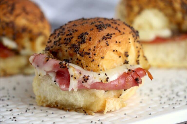 Ham and Cheese Air Fryer Sliders