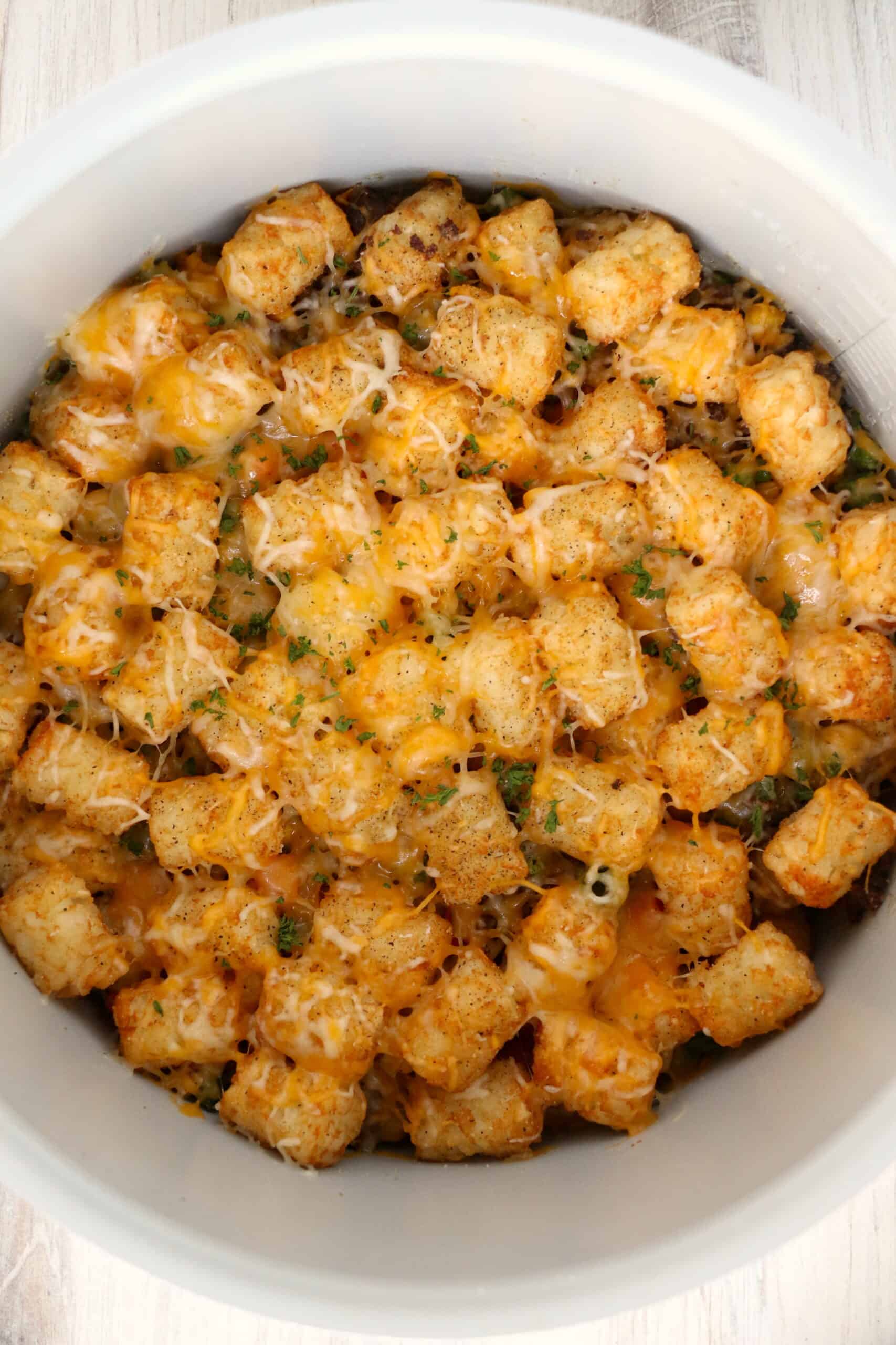 NINJA FOODI 8QT, HOW TO MAKE SLOW COOKER TATER TOT CASSEROLE