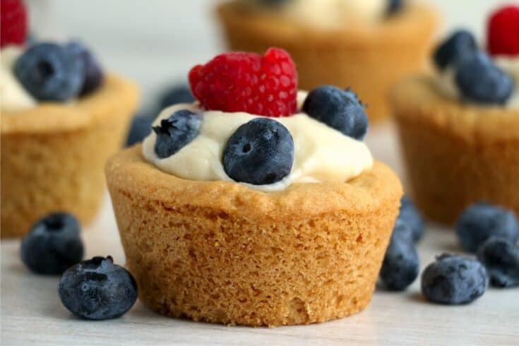 Cheesecake Sugar Cookie Cups