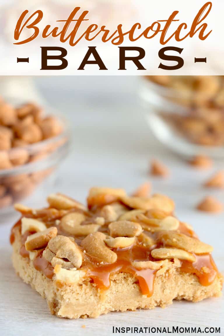 Butterscotch Bars Inspirational Momma