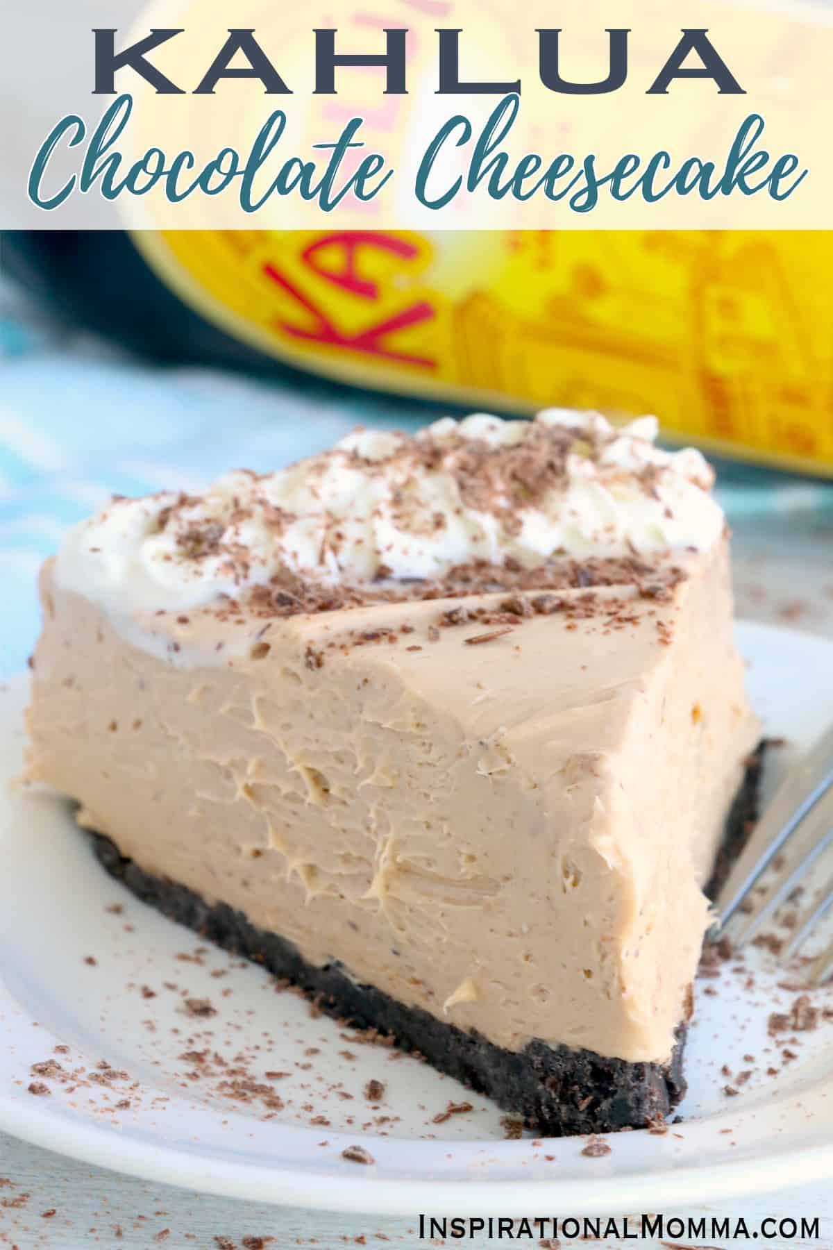 Kahlua Chocolate Cheesecake