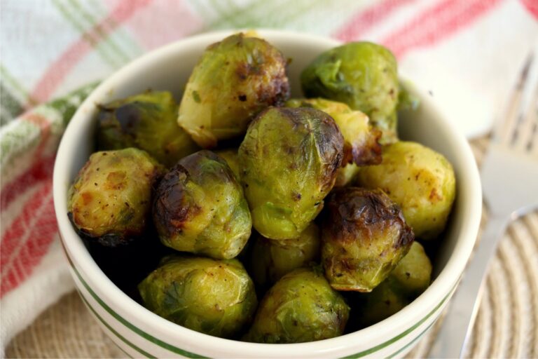 Air Fryer Frozen Brussel Sprouts