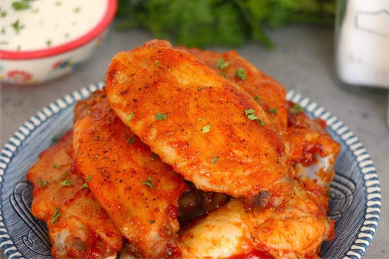 Broiled BBQ Chicken Wings