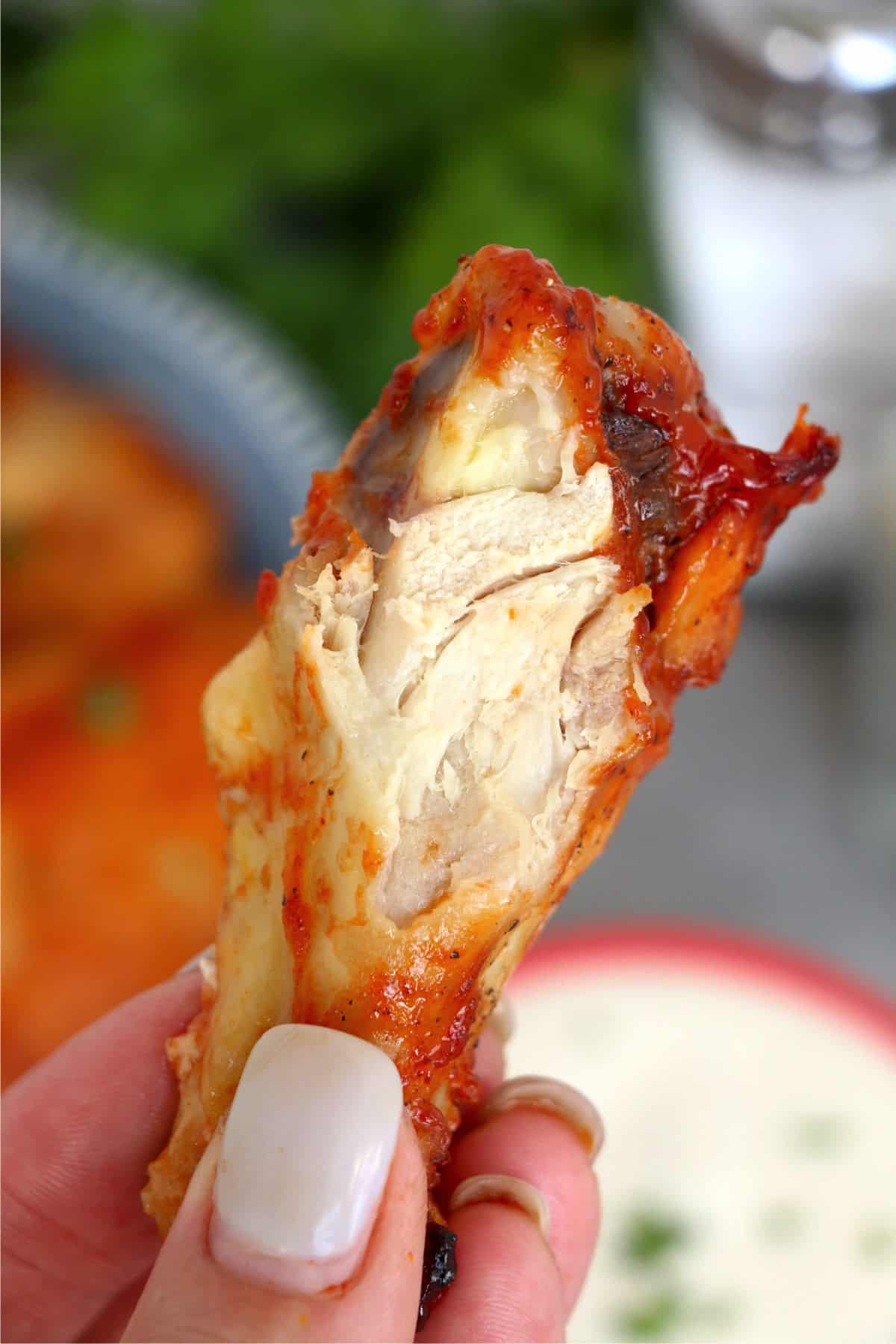 Broiled BBQ Chicken Wings