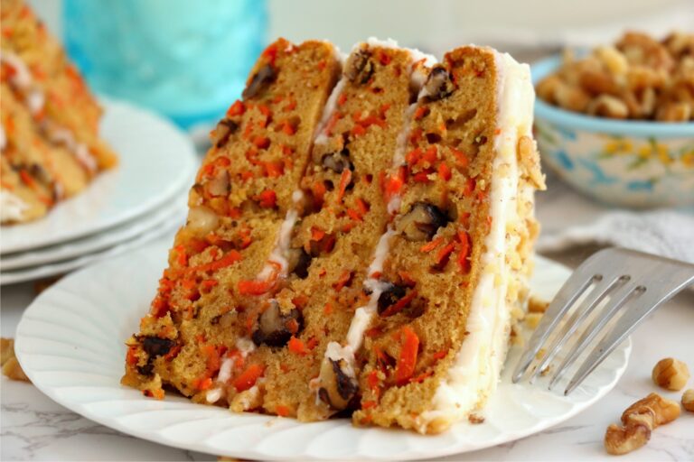 Naked Carrot Cake with Cream Cheese Frosting