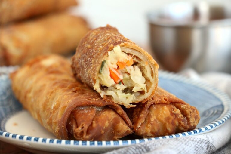 Air Fryer Frozen Egg Rolls