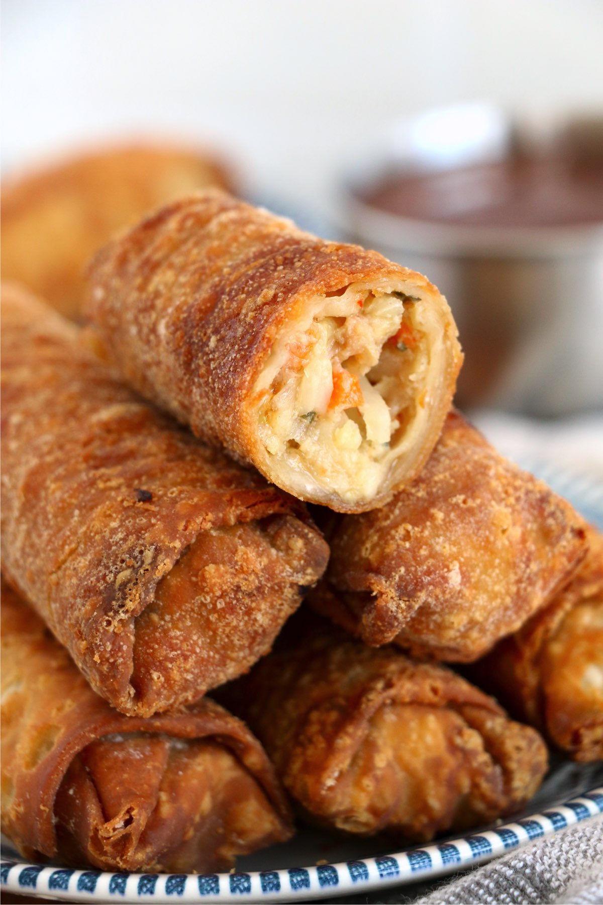 Air Fryer Frozen Egg Rolls