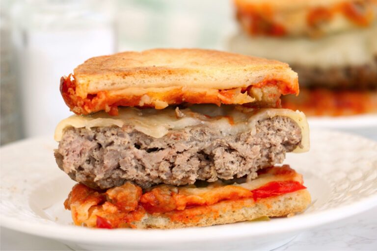 Frozen Pizza Burgers