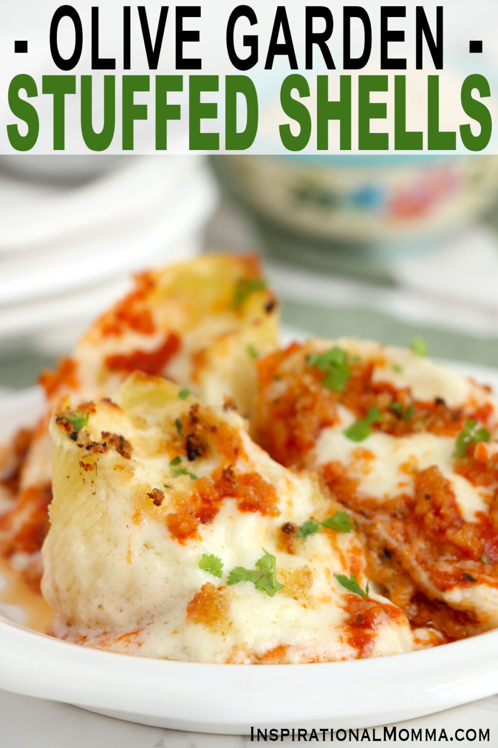 Copycat Olive Garden Stuffed Shells Inspirational Momma