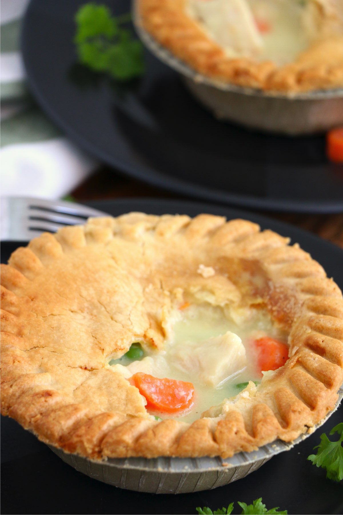 Air Fryer Pot Pie = Easiest Dinner Idea!