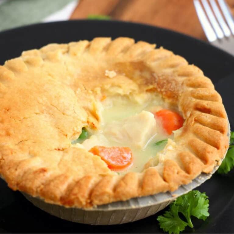 Air Fryer Frozen Chicken Pot Pie