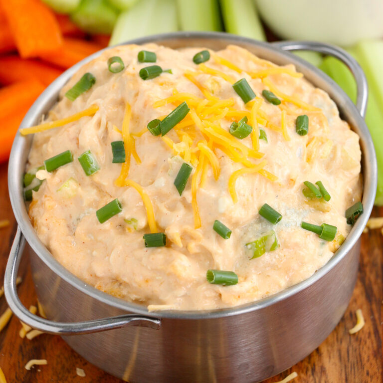 Buffalo Chicken Dip without Cream Cheese